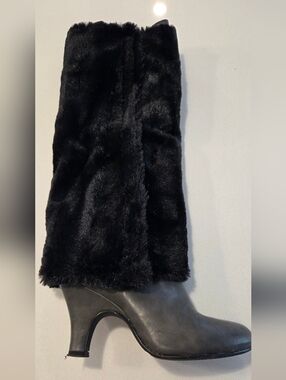 Women's Reversible Faux Fur For Boots